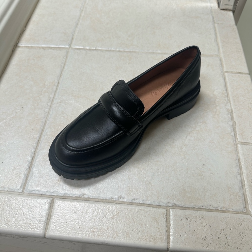 Madewell chunky lugsole loafers